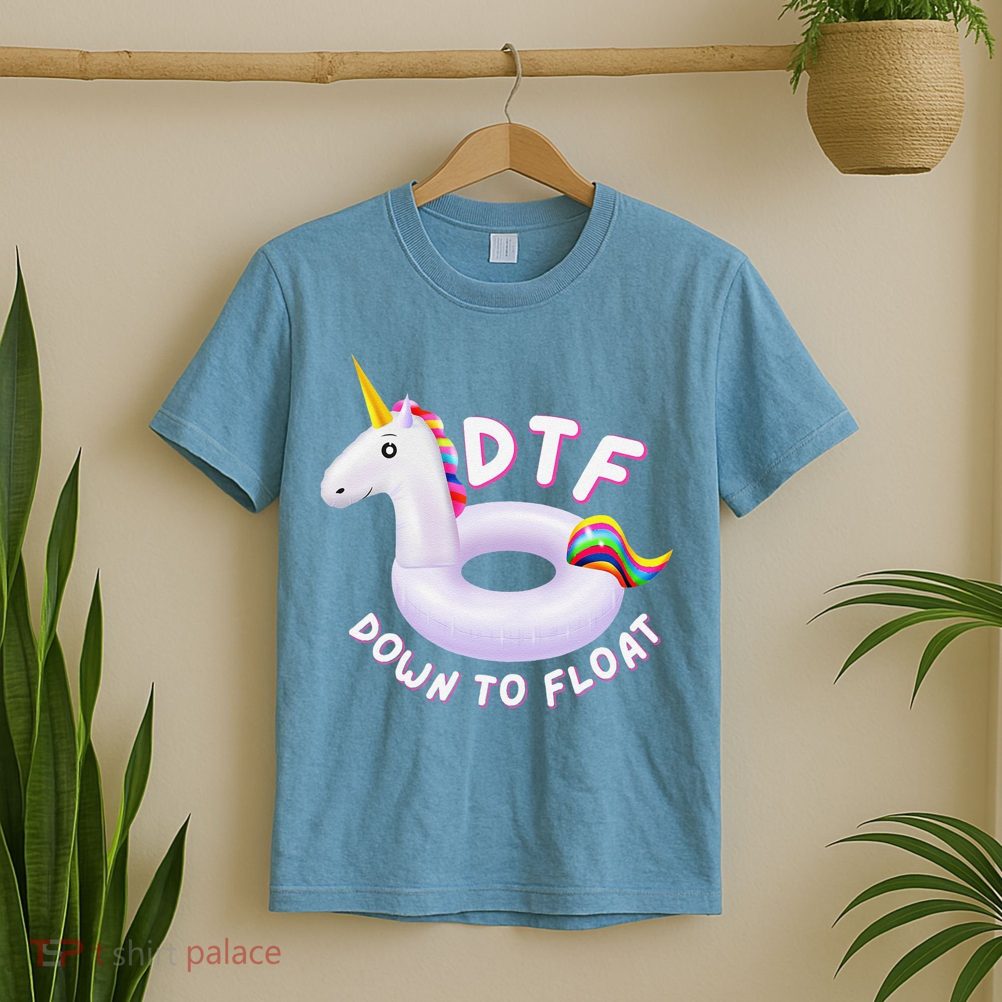 Funny Dtf River Tubing Down To Float Summer Float Trip T-Shirt