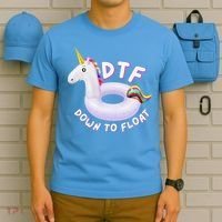 Funny Dtf River Tubing Down To Float Summer Float Trip T-Shirt thumb 5