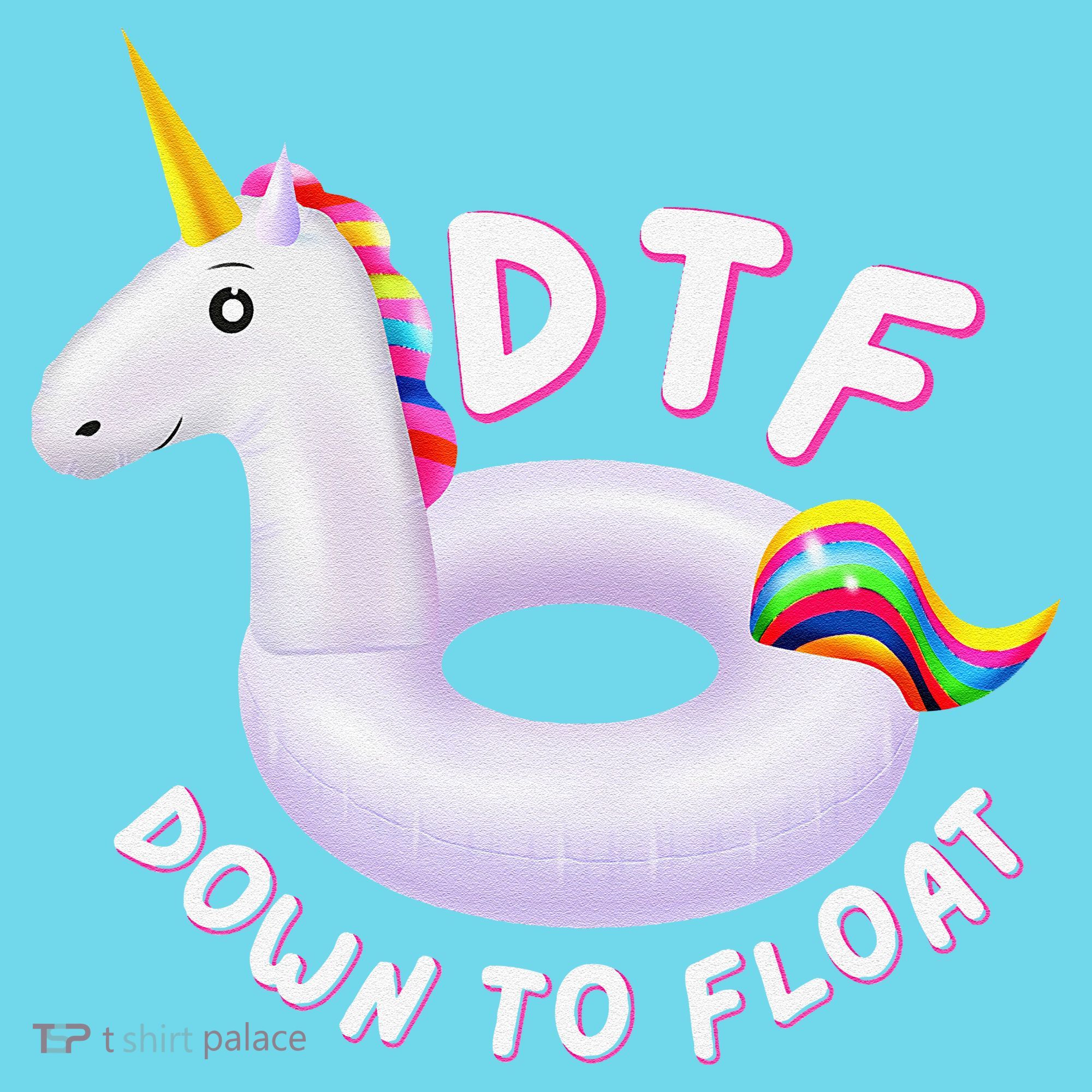 Funny Dtf River Tubing Down To Float Summer Float Trip Kids T-Shirt