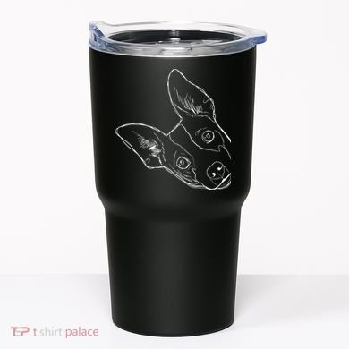 Funny Dog Rat Terrier Tumbler