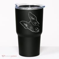 Funny Dog Rat Terrier Tumbler thumb 0