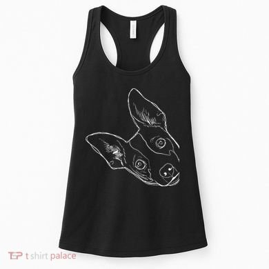 Funny Dog Rat Terrier Women's Tank Top