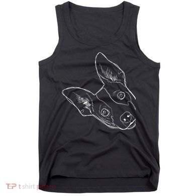 Funny Dog Rat Terrier Tank Top