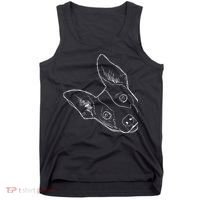 Funny Dog Rat Terrier Tank Top thumb 0