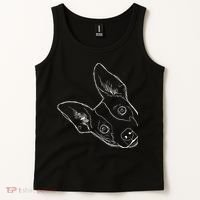 Funny Dog Rat Terrier Tank Top thumb 2