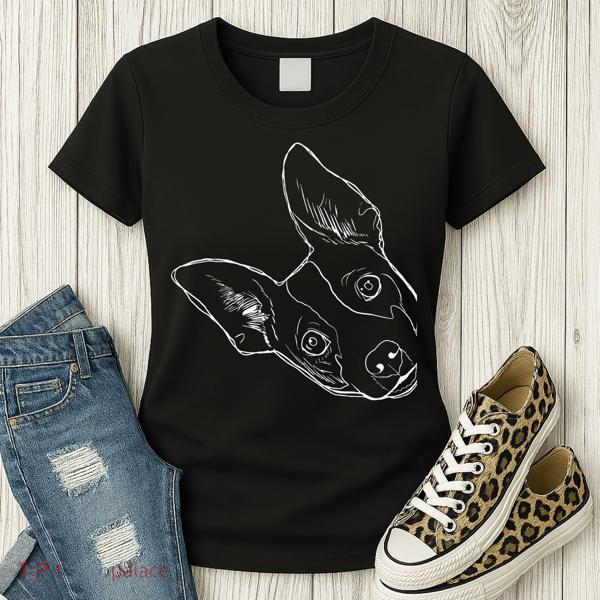 Funny Dog Rat Terrier Women's T-Shirt