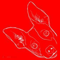 Funny Dog Rat Terrier Santa Hat thumb 1