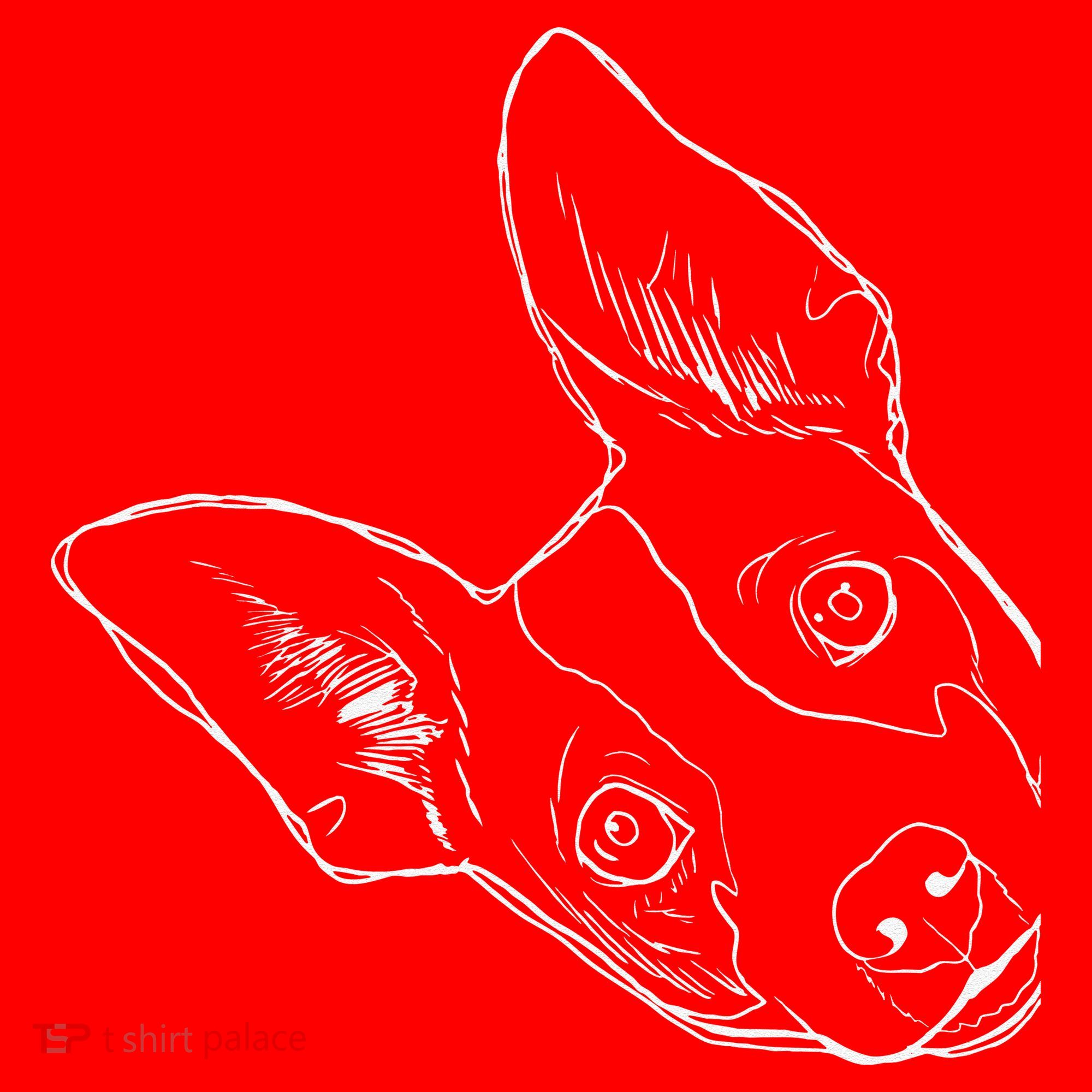 Funny Dog Rat Terrier Santa Hat