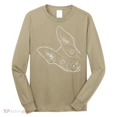 Funny Dog Rat Terrier Long Sleeve Shirt