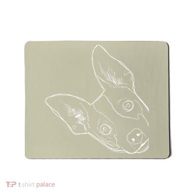Funny Dog Rat Terrier Mousepad