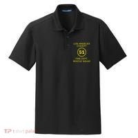 Fire Department Rescue Squad Team L.A. County 51 Dry Zone Grid Polo thumb 0