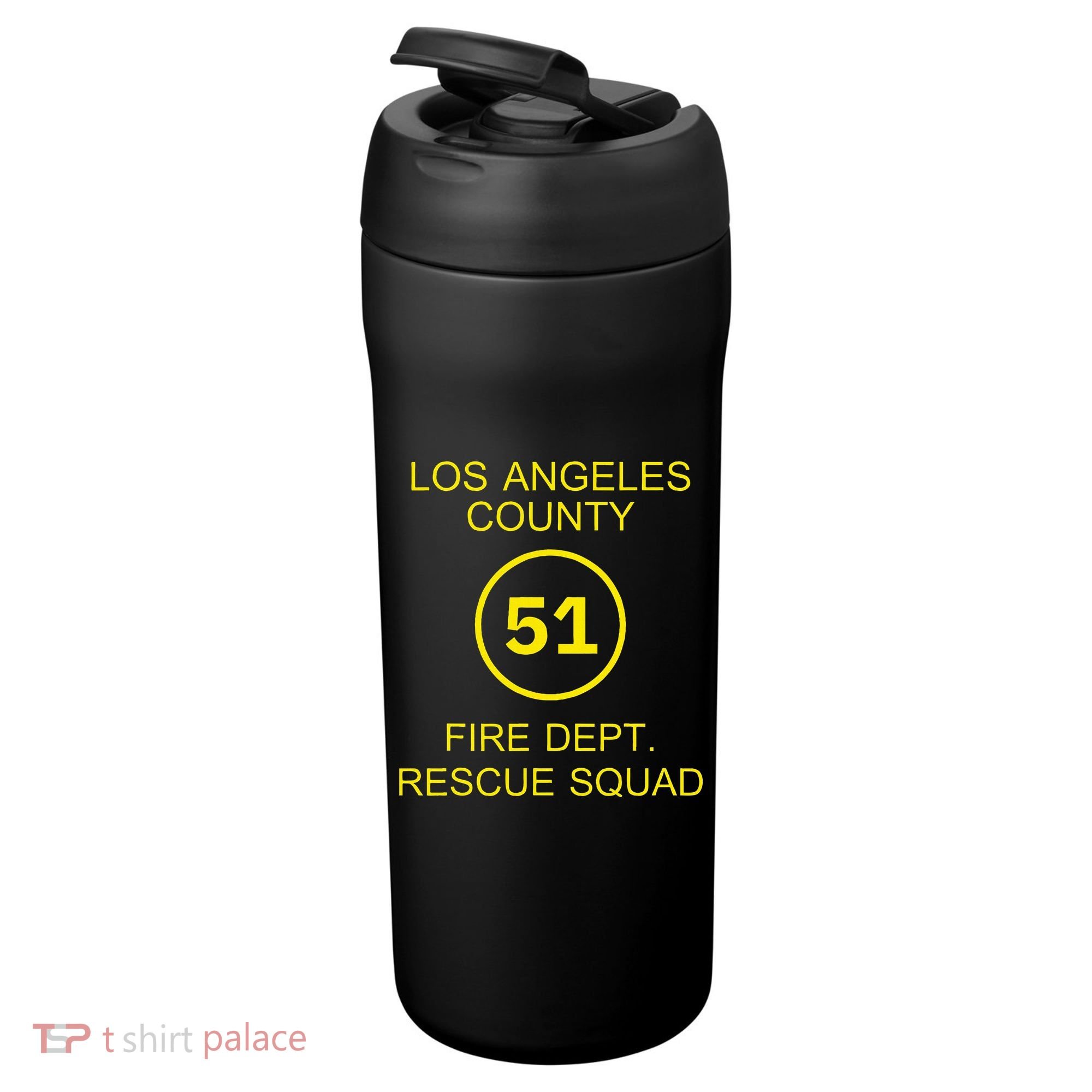 Fire Department Rescue Squad Team L.A. County 51 24oz Duet Stainless Steel Tumbler