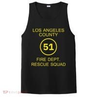 Fire Department Rescue Squad Team L.A. County 51 PosiCharge Competitor Tank thumb 0