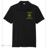 Fire Department Rescue Squad Team L.A. County 51 Sport-Tek Posi-UV Pro Polo thumb 0