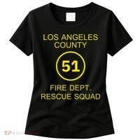 Fire Department Rescue Squad Team L.A. County 51 Women's T-Shirt thumb 0