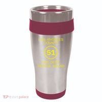 Fire Department Rescue Squad Team L.A. County 51 16oz Travel Tumbler thumb 0