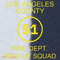 Fire Department Rescue Squad Team L.A. County 51 Sport-Tek Competitor United Soccer Jersey thumb 4