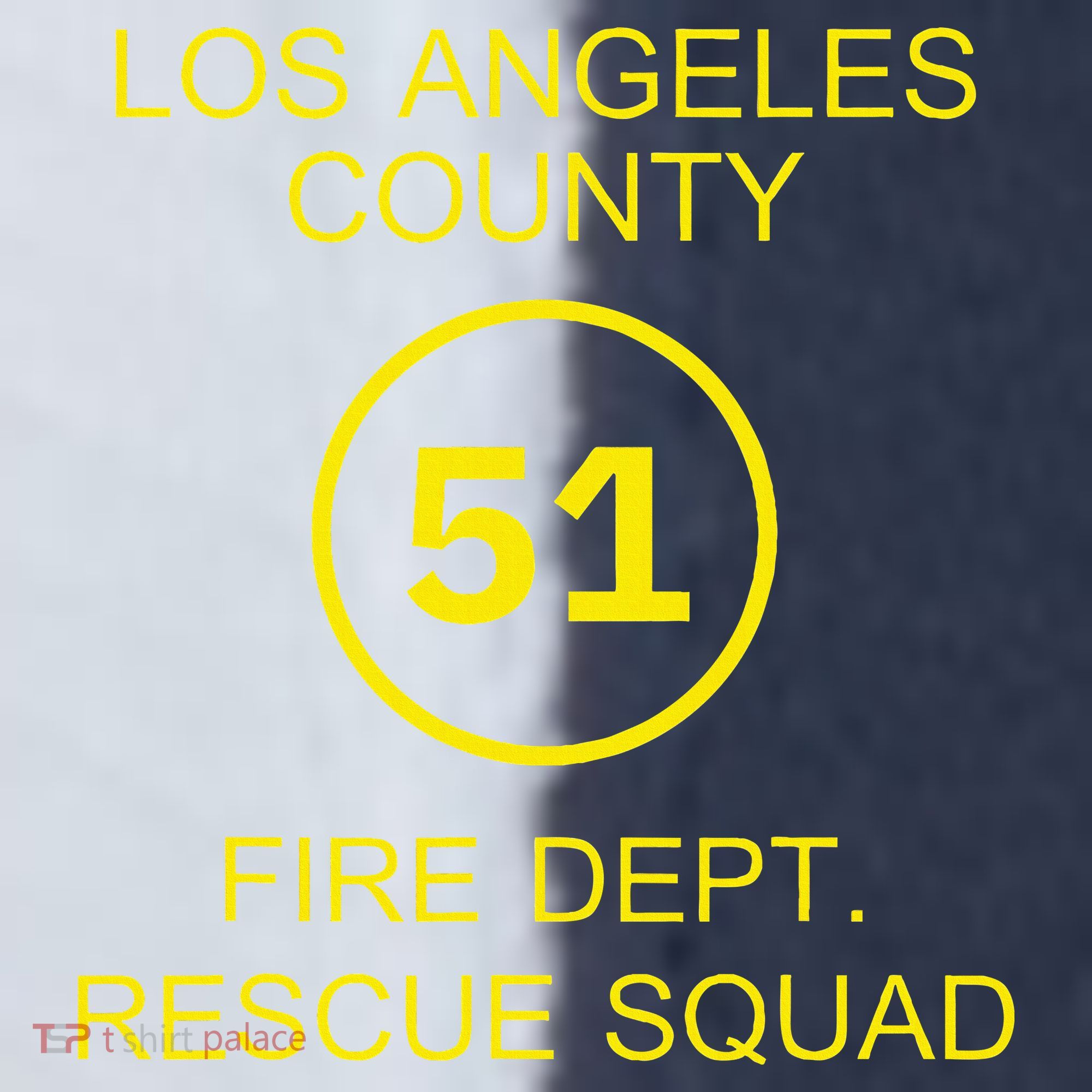 Fire Department Rescue Squad Team L.A. County 51 Sport-Tek Competitor United Soccer Jersey