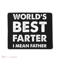FatherS Day Retro Dad WorldS Best Farter I Mean Father Mousepad thumb 0