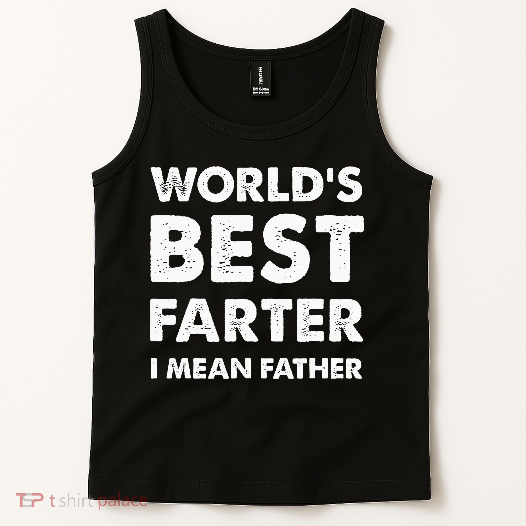 FatherS Day Retro Dad WorldS Best Farter I Mean Father Tank Top
