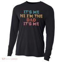  Fathers Day Shirt Its Me Hi I'm The Dad Its Me Cooling Performance Long Sleeve Crew thumb 0