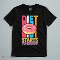 Funny Diet Starts Tomorrow Donut Love T-Shirt thumb 5
