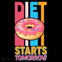 Funny Diet Starts Tomorrow Donut Love Coffee Mug thumb 5