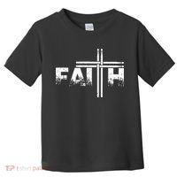Faith Drum Stick Cross Christian God Jesus Fun Drummer Toddler T-Shirt thumb 0