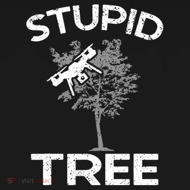 Funny Drones Stupid Tree Rc Drone Pilot Quadcopter Fpv Yupoong Adult 5-Panel Trucker Hat