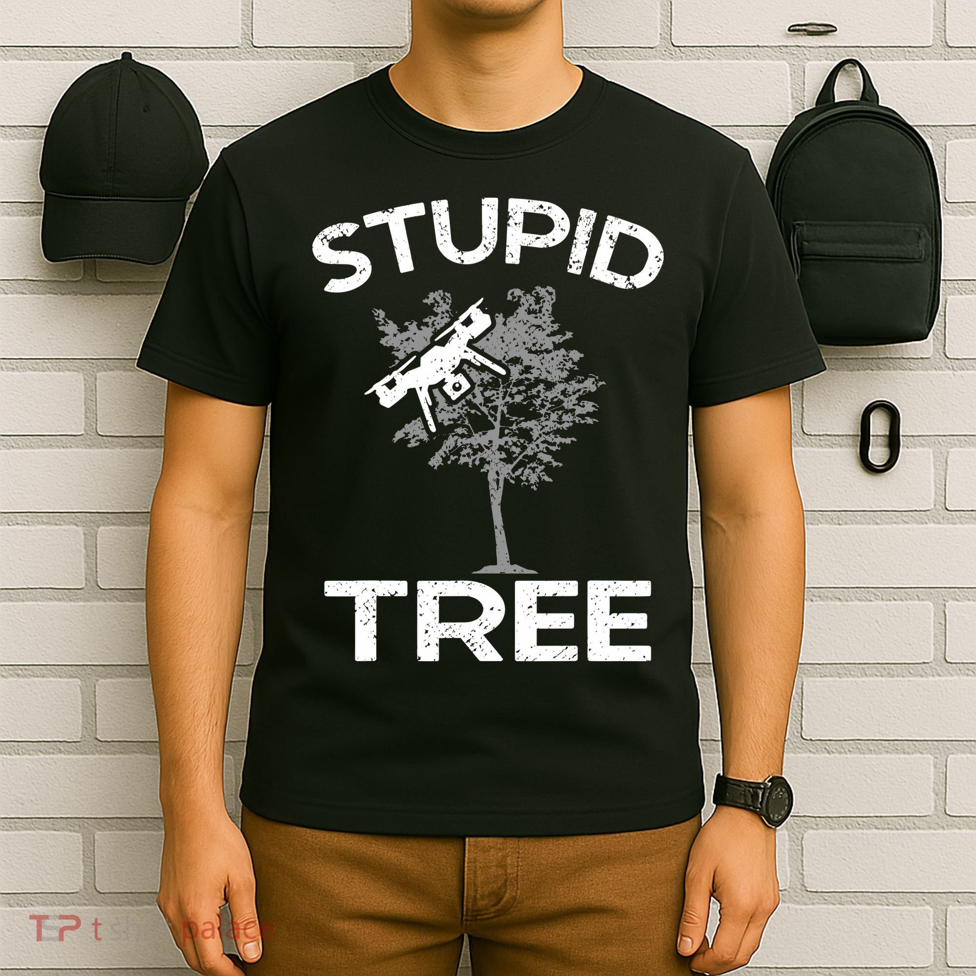 Funny Drones Stupid Tree Rc Drone Pilot Quadcopter Fpv T-Shirt
