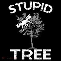 Funny Drones Stupid Tree Rc Drone Pilot Quadcopter Fpv Baby Bodysuit thumb 2