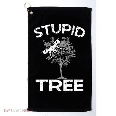 Funny Drones Stupid Tree Rc Drone Pilot Quadcopter Fpv Golf Towel