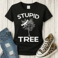 Funny Drones Stupid Tree Rc Drone Pilot Quadcopter Fpv Women's T-Shirt thumb 3