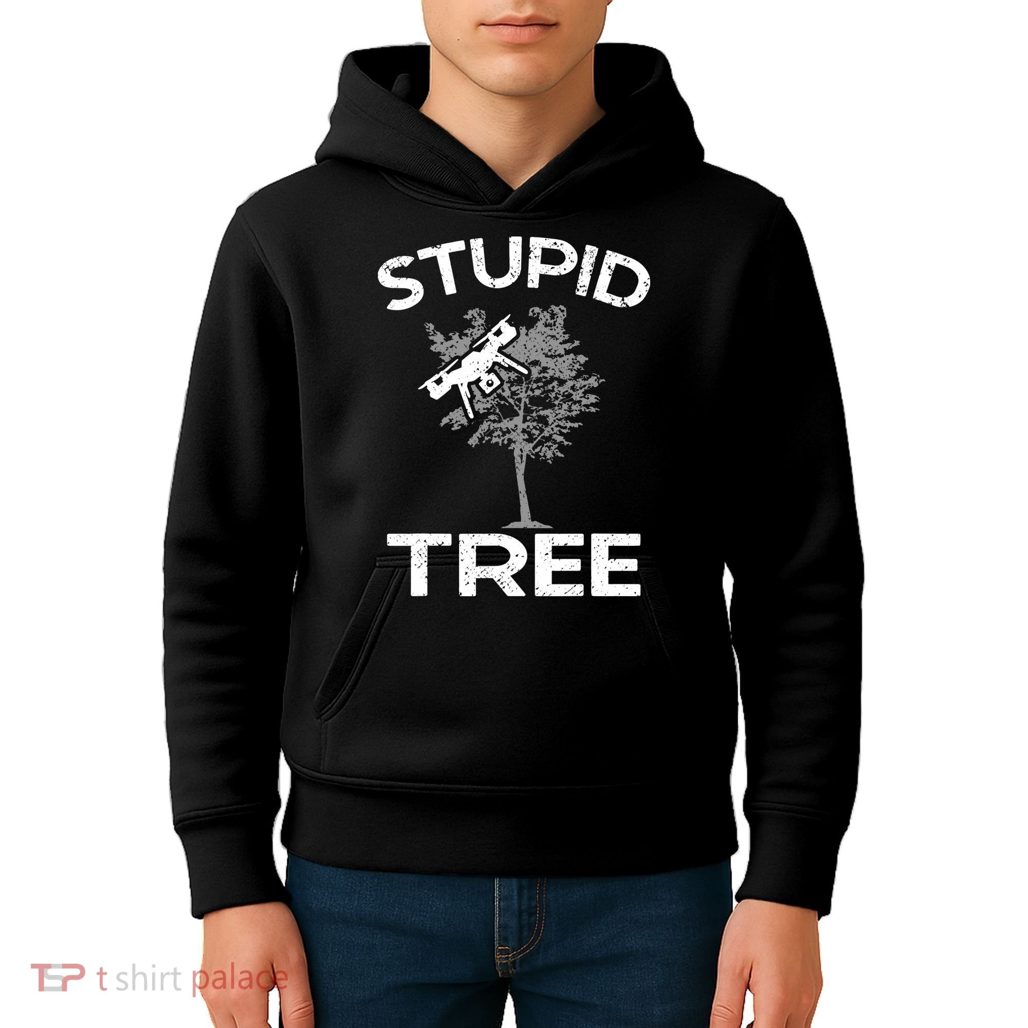 Funny Drones Stupid Tree Rc Drone Pilot Quadcopter Fpv Kids Hoodie