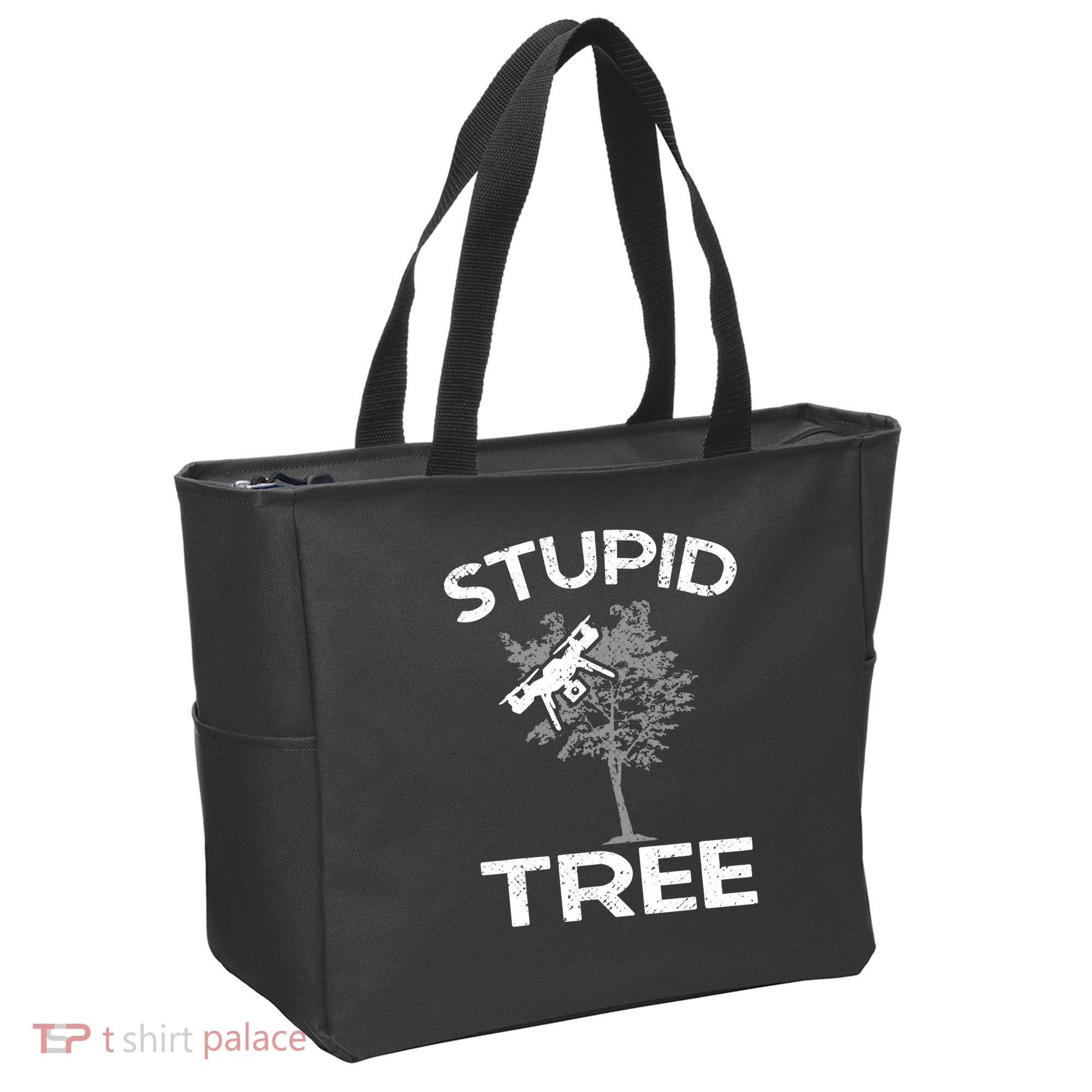 Funny Drones Stupid Tree Rc Drone Pilot Quadcopter Fpv Tote Bag