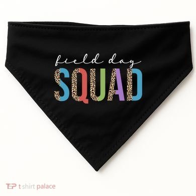 Field Day Squad Cheetah Print USA-Made Doggie Bandana