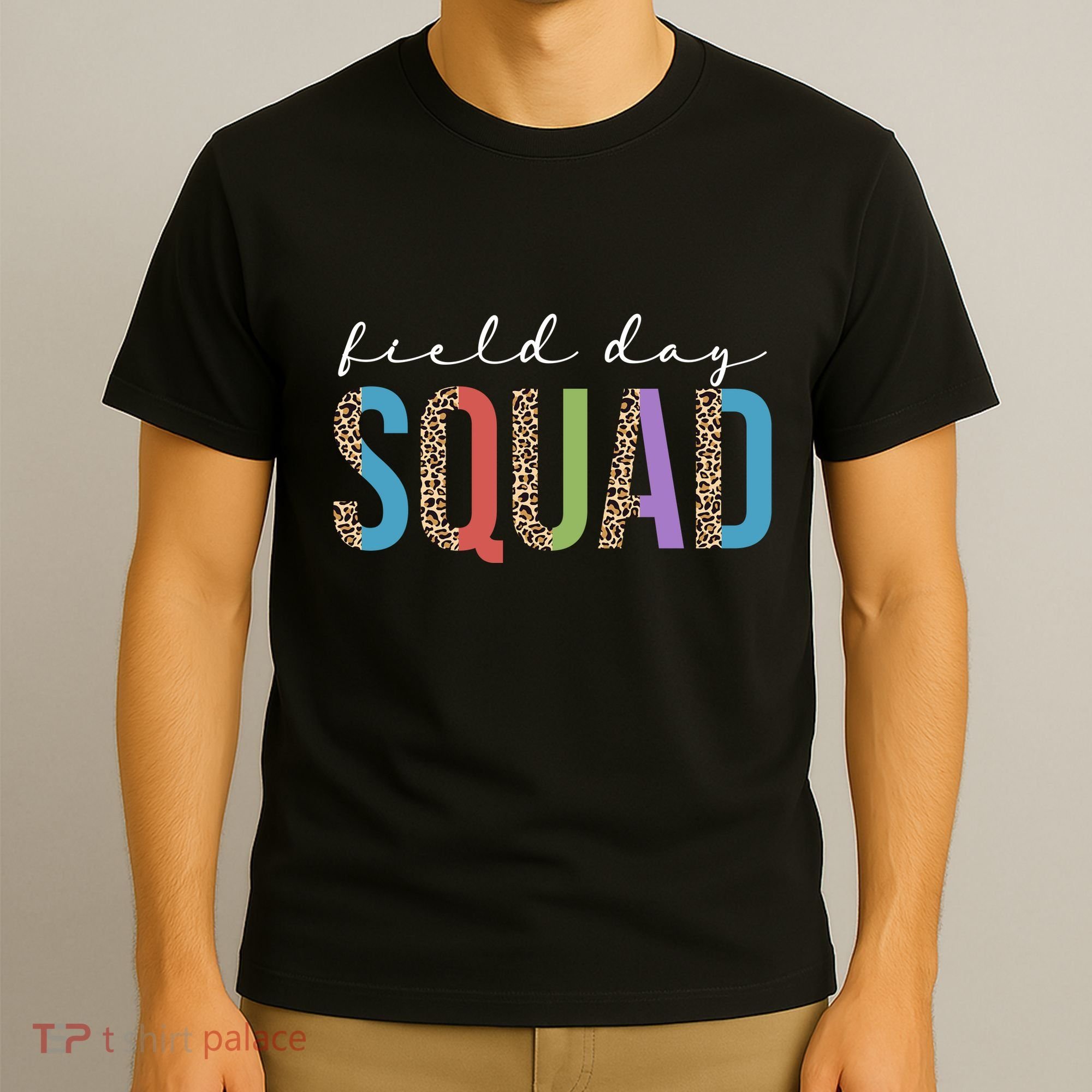 Field Day Squad Cheetah Print T-Shirt