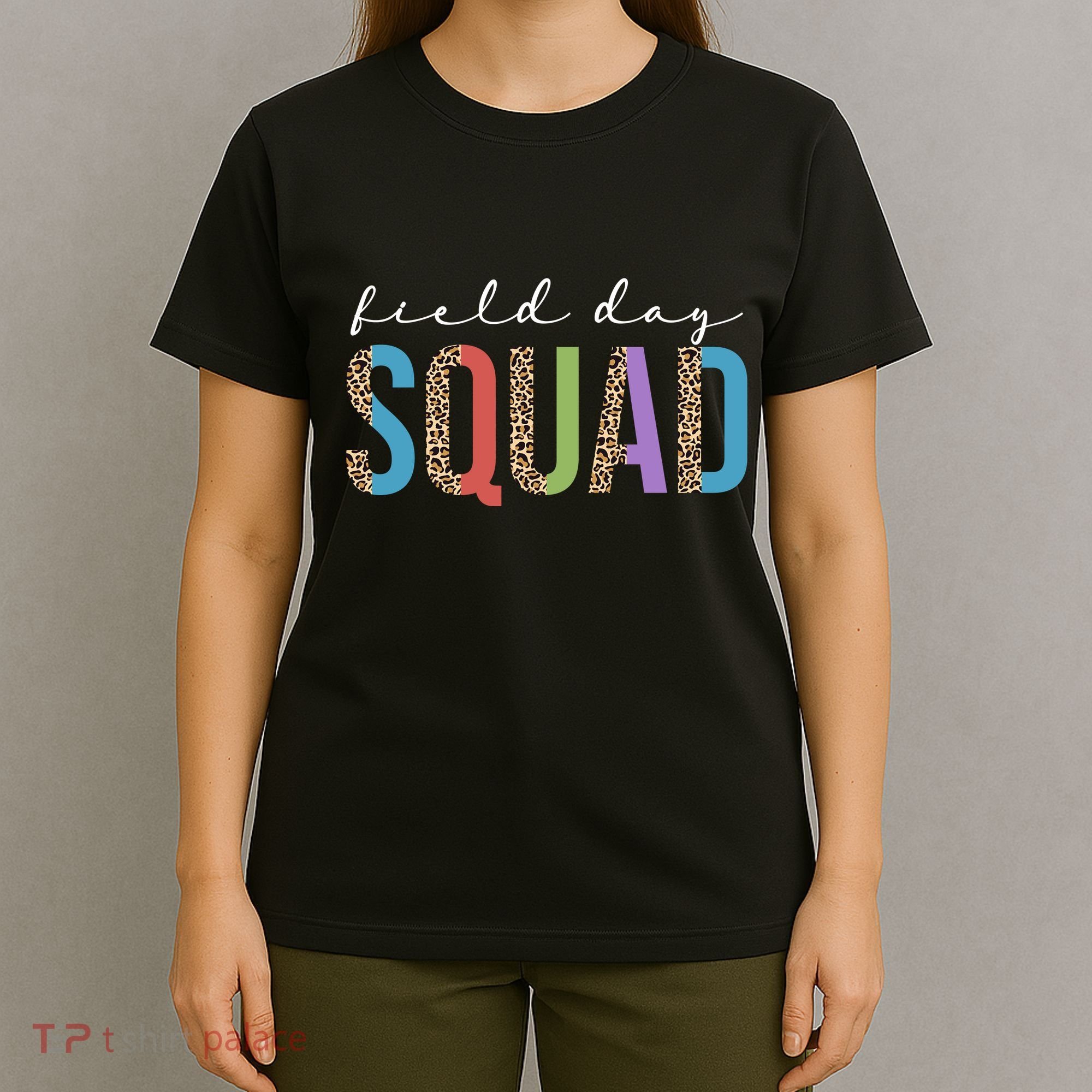 Field Day Squad Cheetah Print T-Shirt