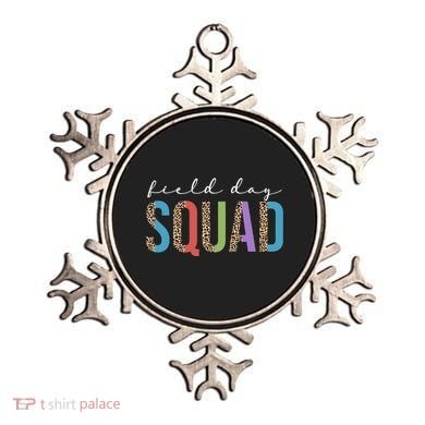 Field Day Squad Cheetah Print Ornament
