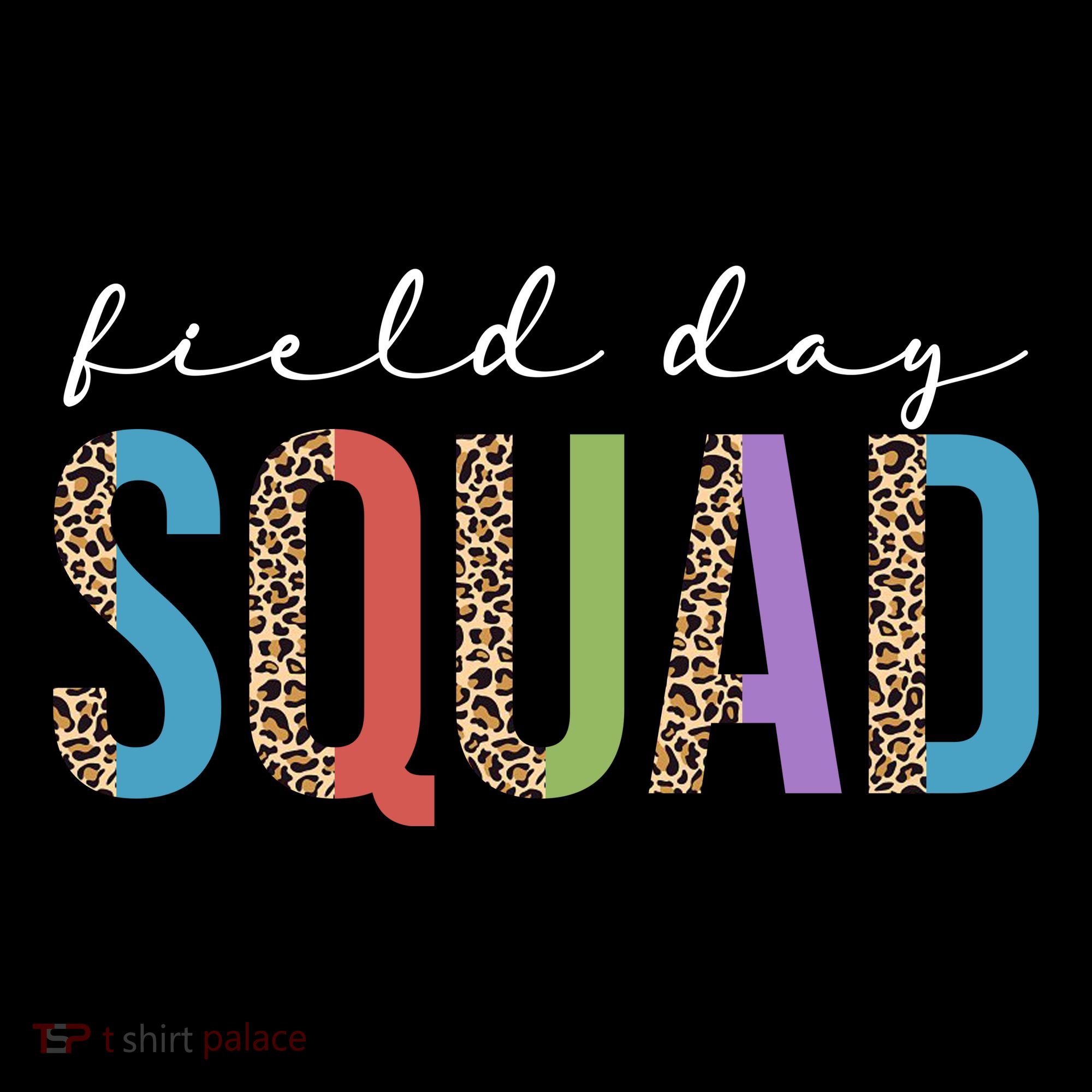 Field Day Squad Cheetah Print Ornament
