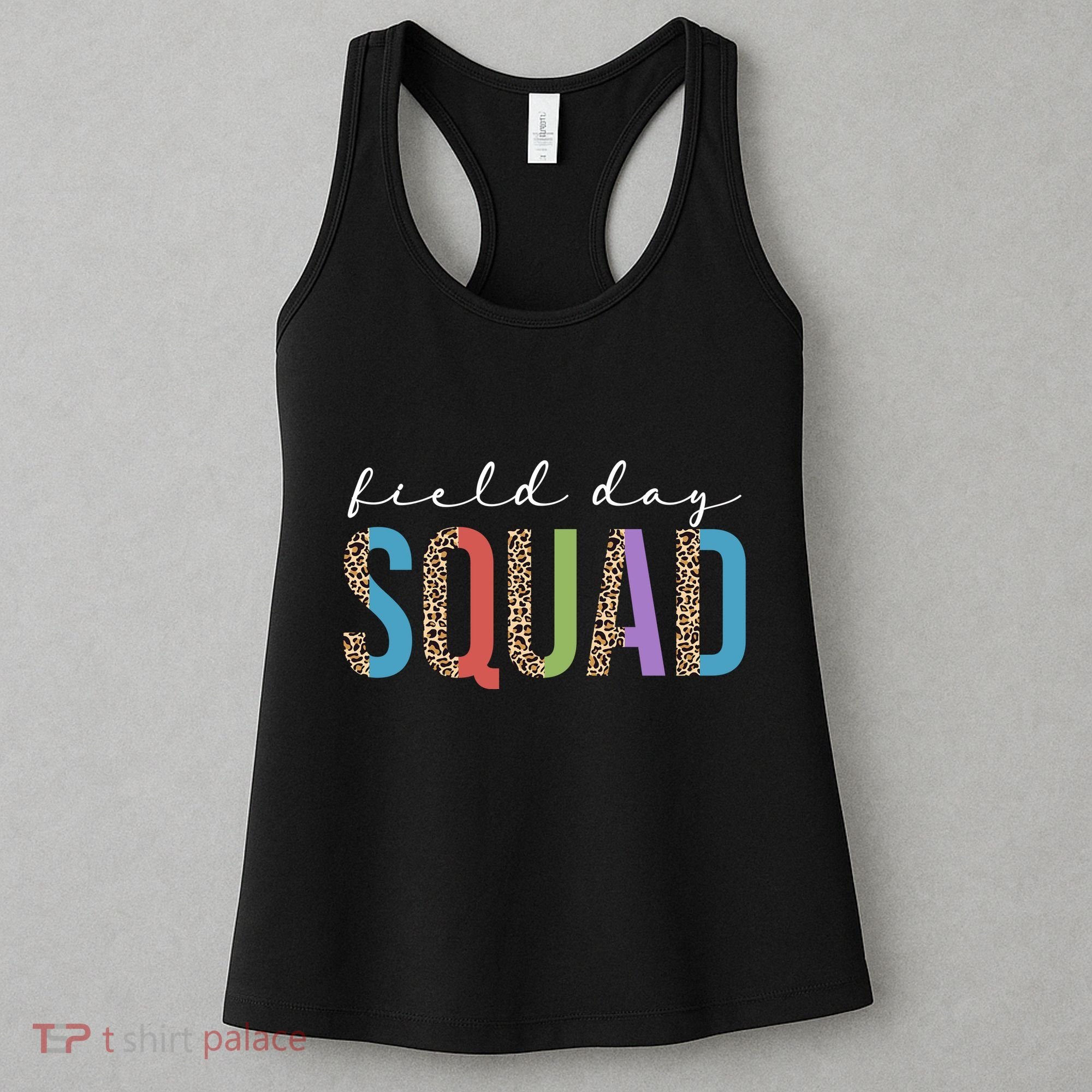 Field Day Squad Cheetah Print Women's Tank Top