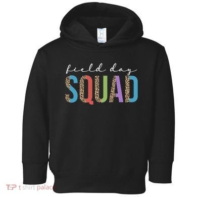 Field Day Squad Cheetah Print Toddler Hoodie
