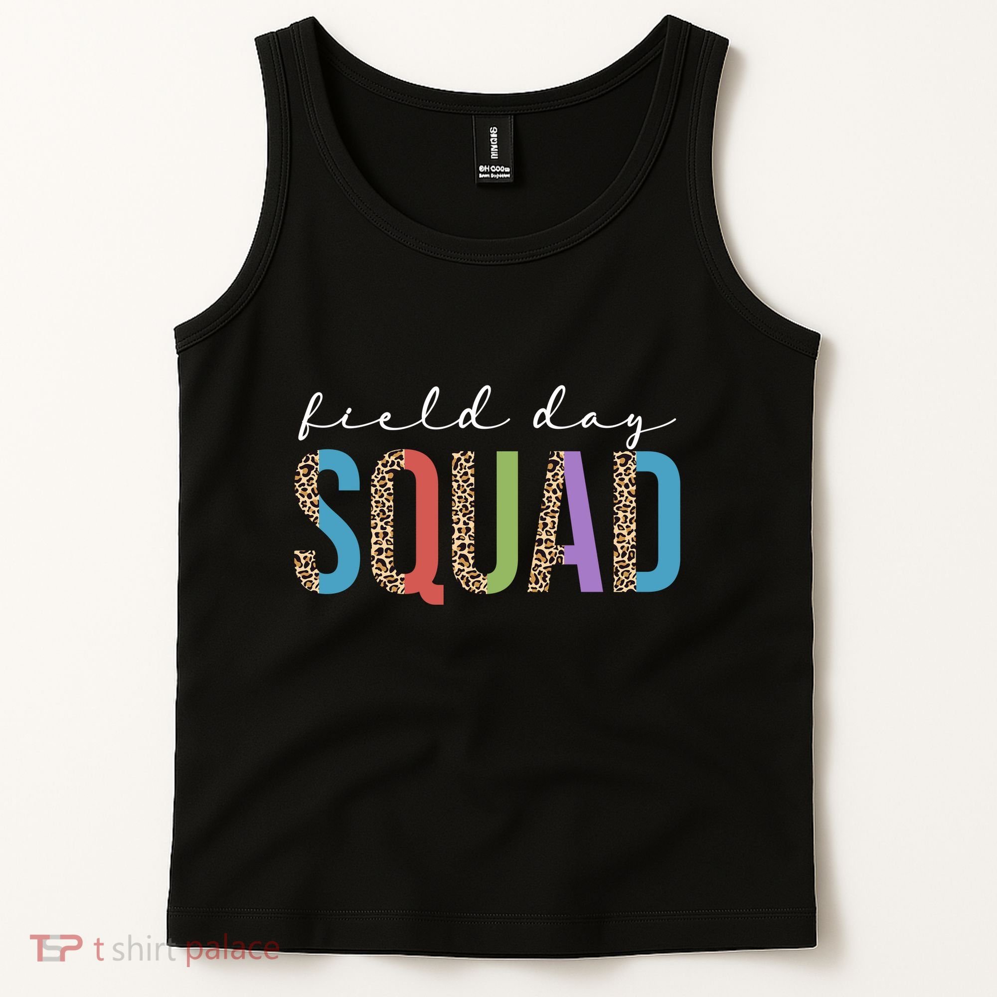 Field Day Squad Cheetah Print Tank Top