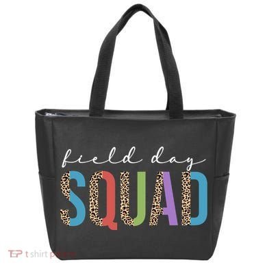 Field Day Squad Cheetah Print Tote Bag