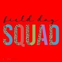 Field Day Squad Cheetah Print Santa Hat thumb 1