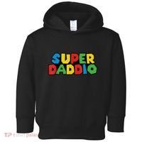 Fathers Day Super Daddio Toddler Hoodie thumb 0