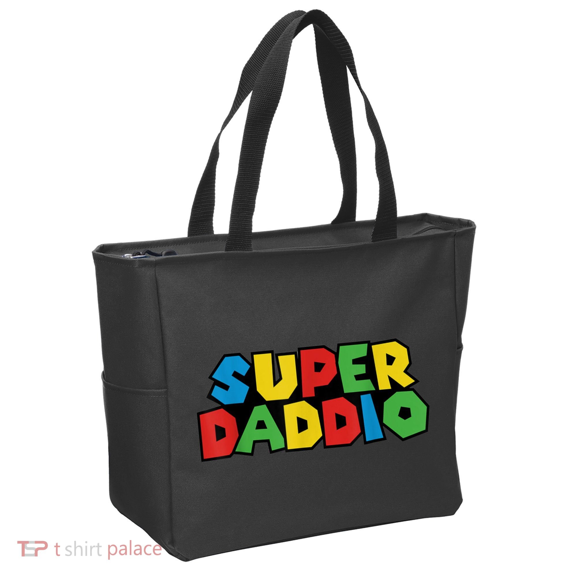 Fathers Day Super Daddio Tote Bag