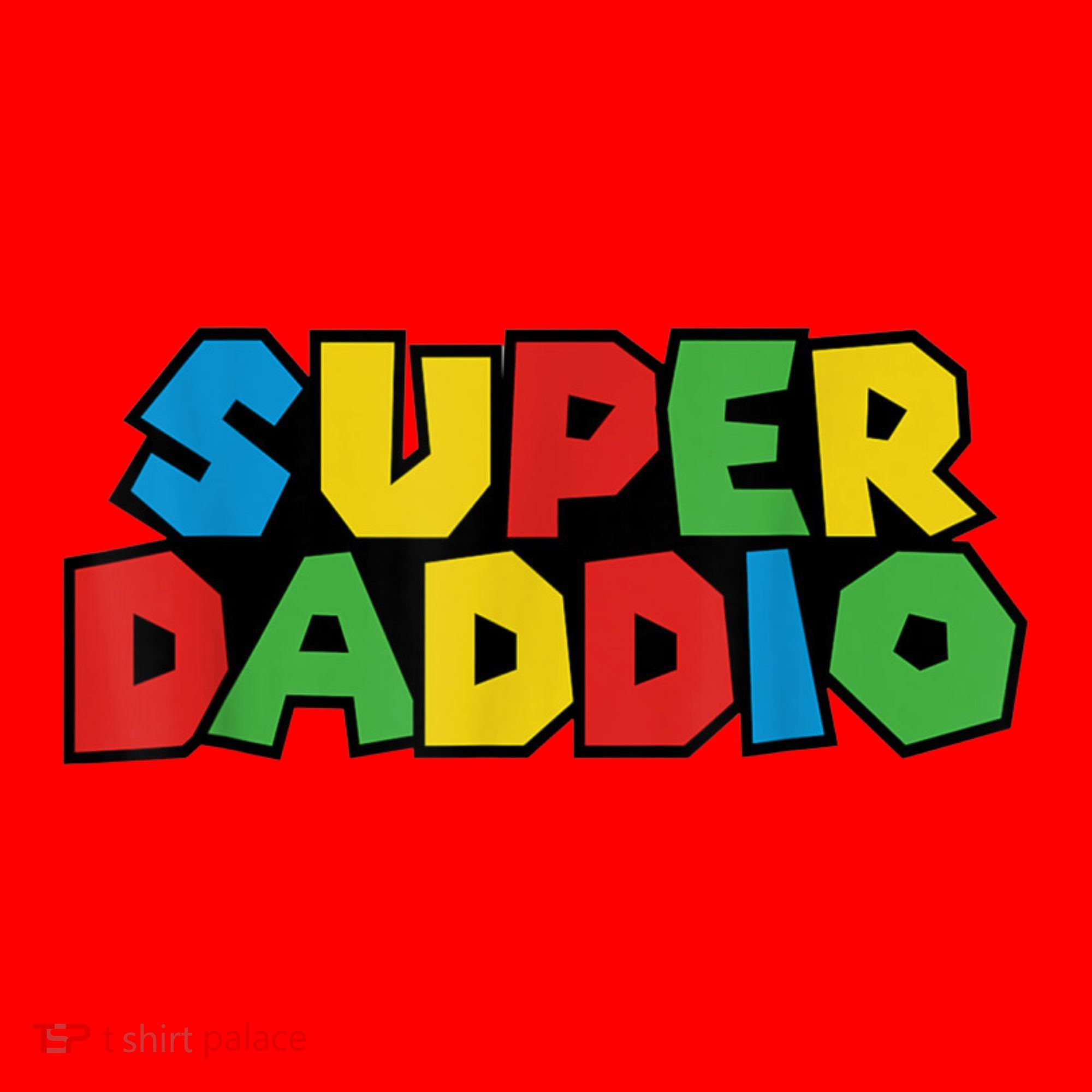 Fathers Day Super Daddio Santa Hat