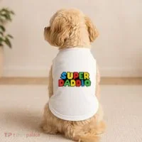 Fathers Day Super Daddio Doggie Tank thumb 2