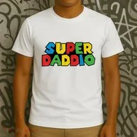Fathers Day Super Daddio T-Shirt thumb 3